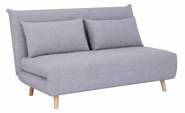 Divano letto Spike II in tessuto grigio – 147x91x84 cm