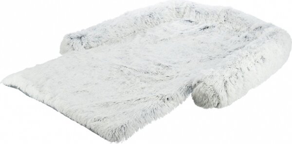 TRIXIE Coperta imbottita Harvey, cuccia imbottita per animali domestici, per interni, per cani, grigia, rettangolare, tinta unita