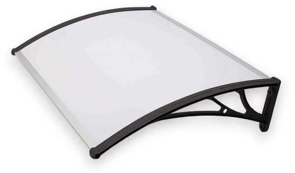Pensilina tettoia da esterno in ABS per porte e finestre Gripau opaco - P75xL115 cm