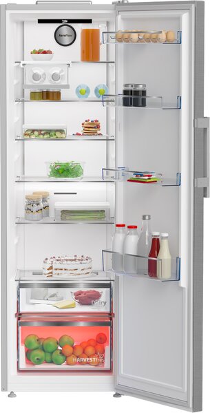 Beko Frigorifero Monoporta Capacit 365 Litri Classe energetica E Raffreddamento No Frost colore Acciaio Inox - B5RMLNE444HX Beyond