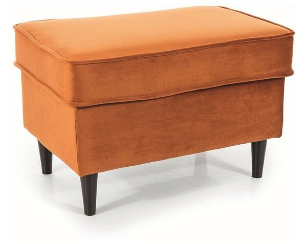 Pouf Ron Velvet cannella – 60x40x43 cm