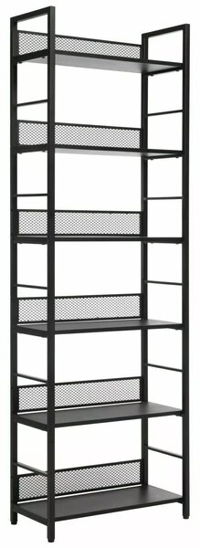 Libreria Raw R6 nera – 60x28x187 cm