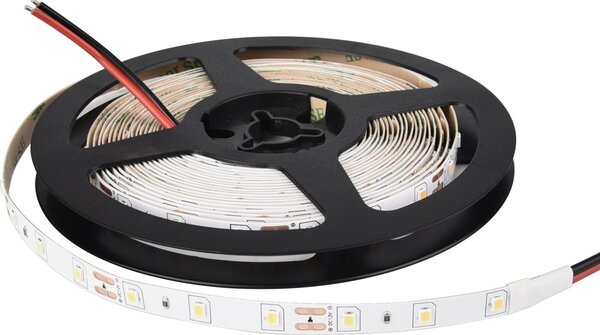 Striscia LED LUXULA, 5 m, bianco caldo, EEK: F, 12 V, 2700 K, 60-LED/m