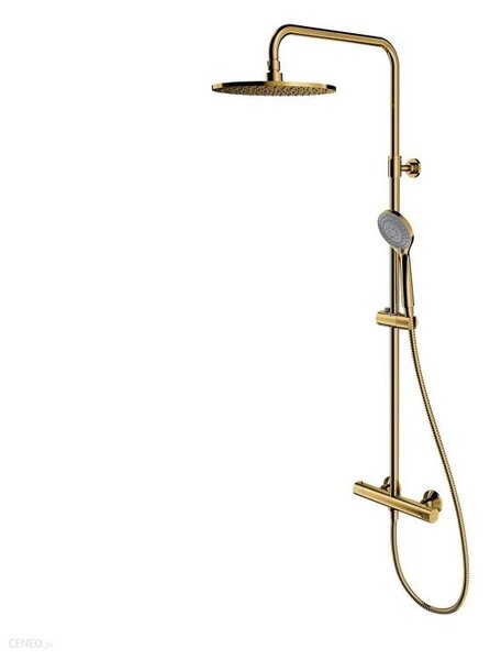 Omnires Y Y1244LUXLGL Set doccia con miscelatore termostatico, dorato