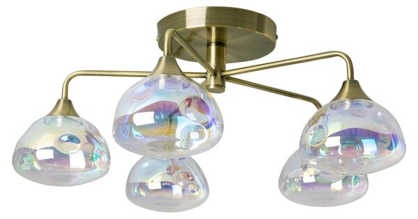 Plafoniera Varna LED Ø50cm ottone