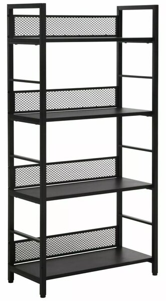 Libreria Raw R4 nera – 60x28x121 cm
