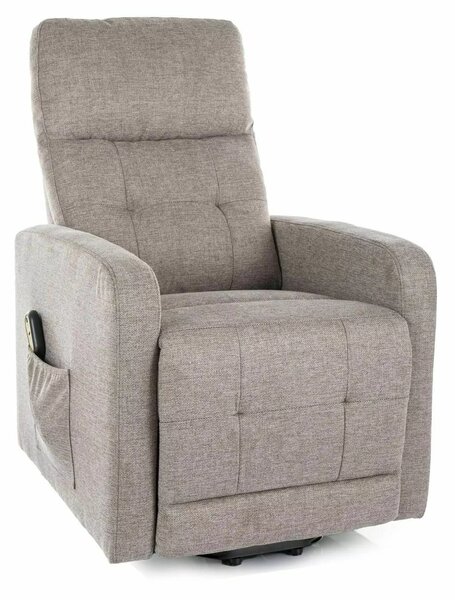 Poltrona reclinabile Otus II Brego beige – 66x92–144x100 cm