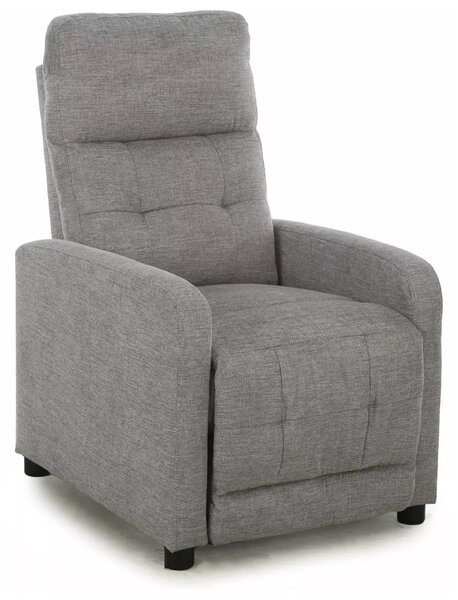 Poltrona reclinabile Otus Brego grigio chiaro – 66x92–144x100 cm
