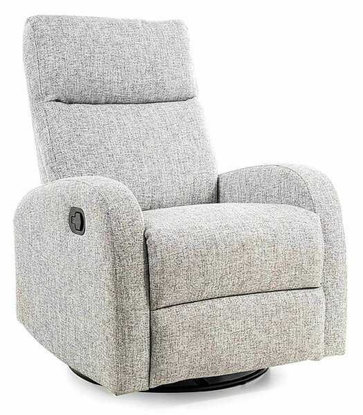Poltrona reclinabile Olimp grigia – 72x80–160x101 cm