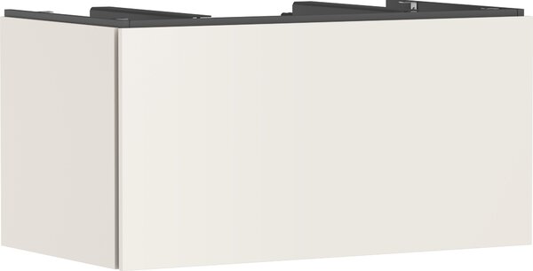 Hansgrohe Xilesa E meuble sous-lavabo, 1 tiroir, pour console découpe au centre, 980x550x500mm, 54266780, 54266780