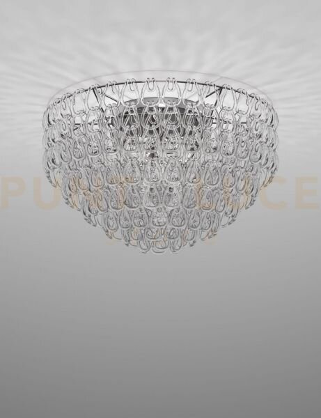 Minigiogali lampadario a soffitto 80 cristallo trasparente montatur