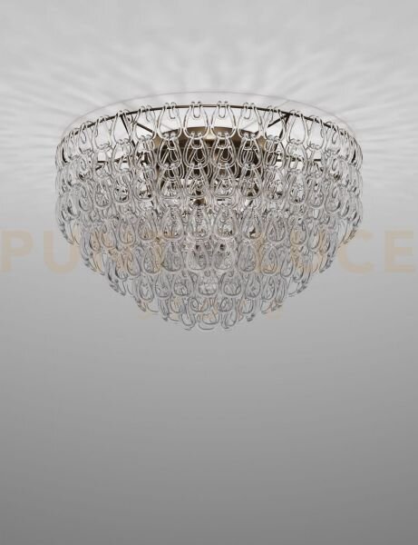 Minigiogali lampadario a soffitto 80 cristallo trasparente montatur
