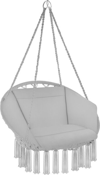 Tectake® poltrona sospesa Grazia 80 x 72 x 125 cm