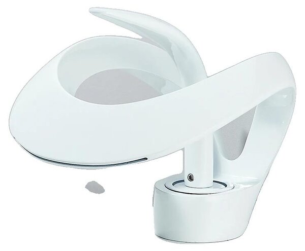 Miscelatore per lavabo, montaggio a soffitto, con comando monocomando, bianco