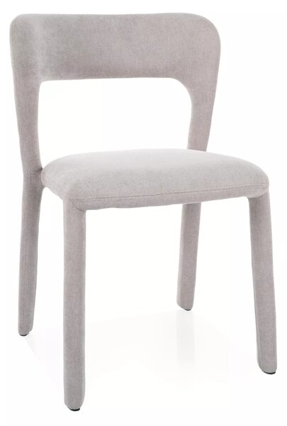 Sedia Vico Wind grigio chiaro – 49x48x77 cm