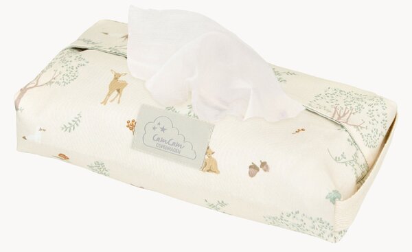 Porta salviettine in cotone per bambini Woodland