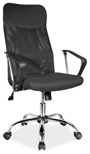 Sedia da ufficio Q-025 in tessuto – 62x50x107 cm