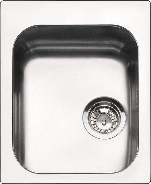 Smeg VS34/P3, Acciaio inox, Acciaio inox, 1 vasca/piatto, 340 x 400 mm, 21 cm, 8,89 cm (3.5")