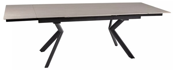 Tavolo Norton allungabile in ceramica travertino beige – 160/240x90x75 cm