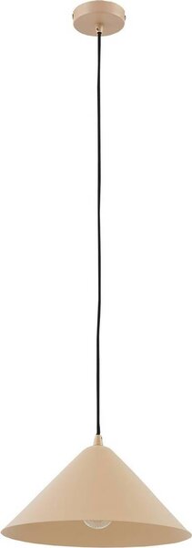 Lampada a sospensione Lindby Clarine, beige, Ø 32 cm, metallo