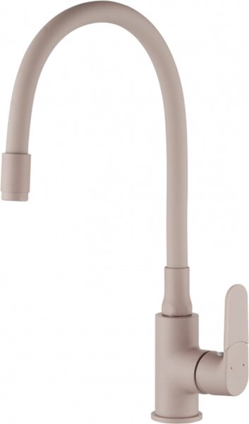 Miscelatore per lavello Joga Plus con bocca flessibile, colore beige