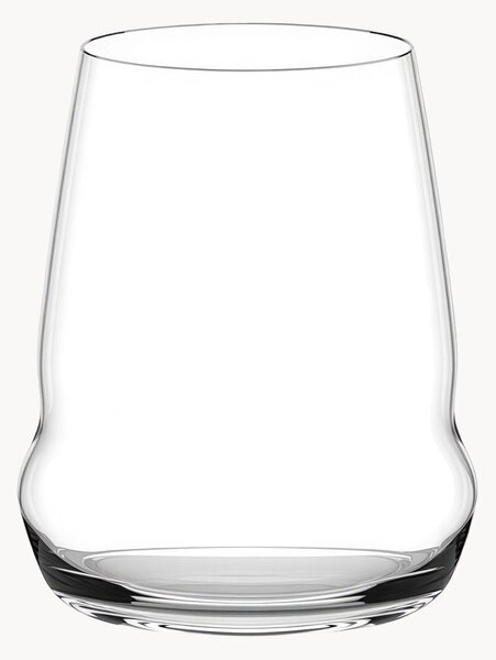 Set di 6 bicchieri da vino bianco in cristallo CoCoon