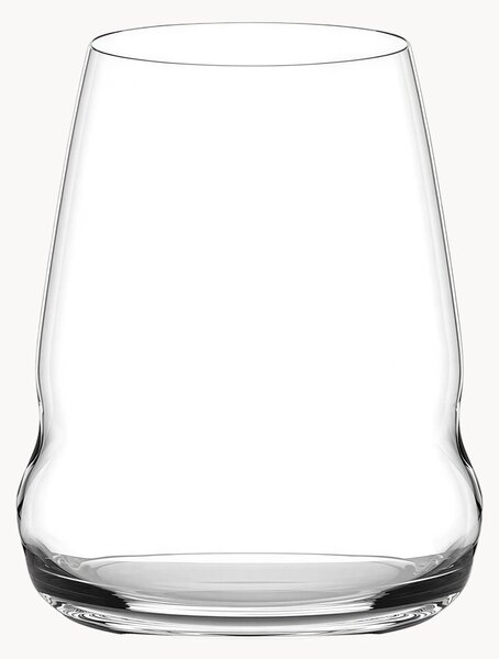 Set di 6 bicchieri da vino rosso in cristallo CoCoon