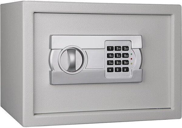 Formato 052202-00002 Cassaforte da incasso/da mobile (cassaforte elettrica) Tiger M ; Dimensioni (A x L x P in mm): 250 x 350 x 250 ; Volume: 14 L ; Peso: 11 kg