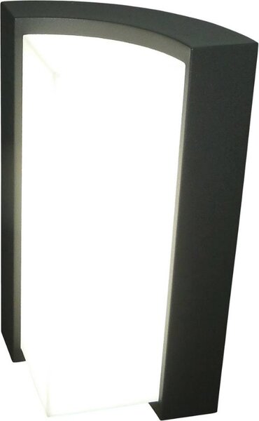 Näve LED applique per esterni - alluminio; plastica - antracite; opale; 1162997