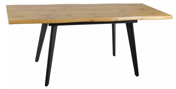 Tavolo Fresno Allungabile – Rovere Artisan / Nero Opaco 180cm