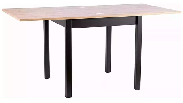 Tavolo Flip 60 – rovere Artisan / nero
