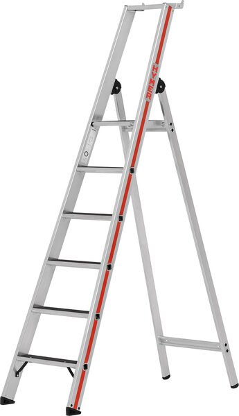 Scala a pioli Hymer R13 con piattaforma, 6 gradini