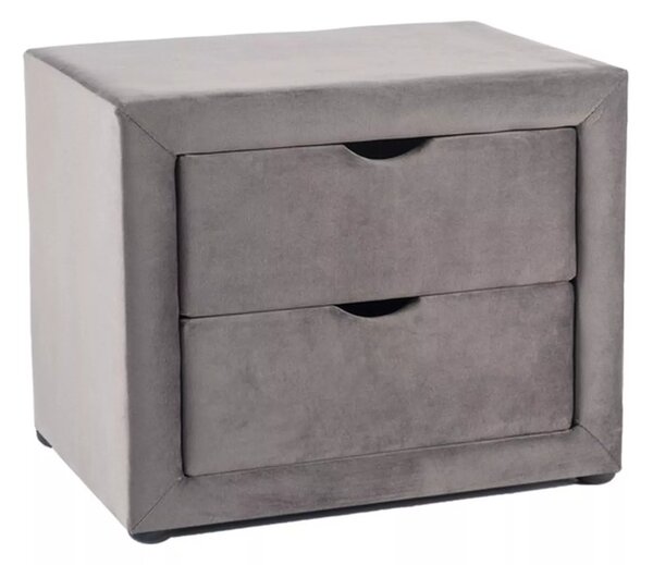 Comodino ET-002 Velvet – grigio Bluvel 14