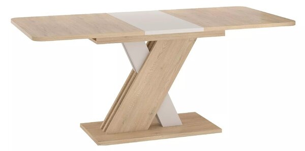 Tavolo Exel – rovere Cremona Torro + cashmere (140–180 cm)
