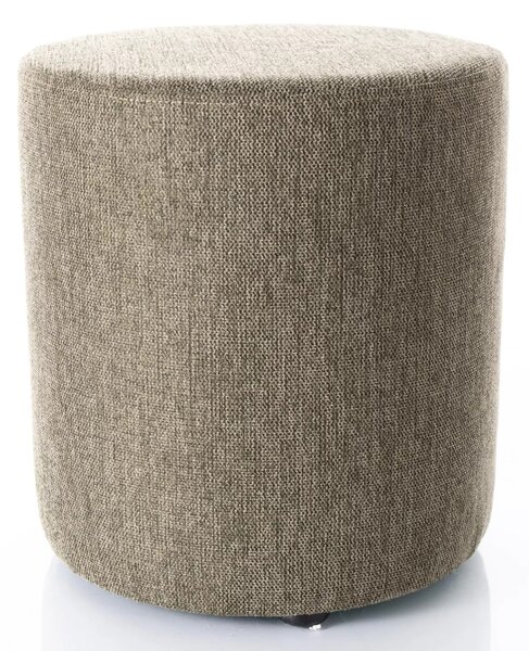 Pouf Doti B Brego in tessuto oliva – 38x38x42 cm