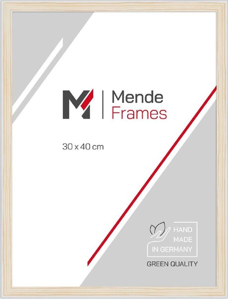MendeFrames H080 cornice in legno naturale 40x60 cm vetro normale