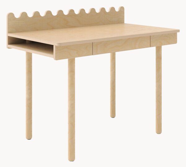 Scrivania per bambini fatta a mano Moss