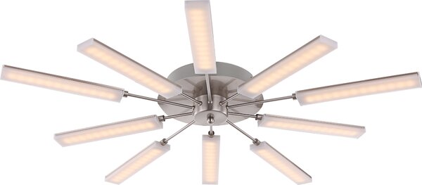 Globo Lampada da soffitto Dl Nichel Opaco, 10Xled 67066-10D