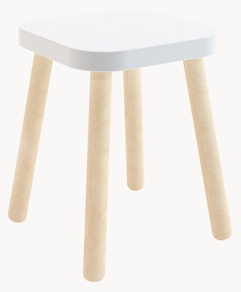 Sgabello per bambini fatto a mano Square