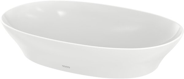 TOTO TL lavabo à poser, sans trou pour robinet, sans trop-plein, 400x260mm, Cefiontect, Linearceram, L4724E#XW, L4724E#XW