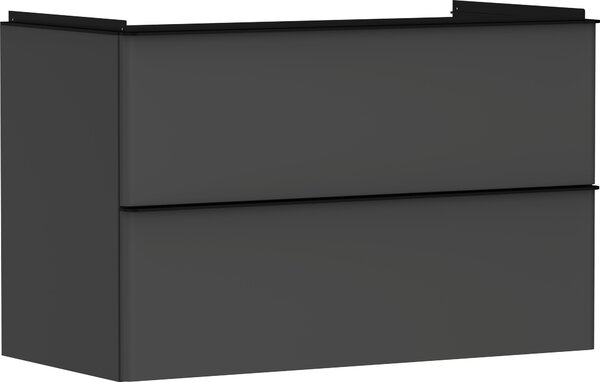Hansgrohe Xelu Q Meuble sous-lavabo, 980x475, 2 tiroirs, pour vasque, 54032670, 54032670