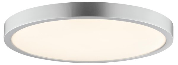 Plafoniera LED brillante Jade Ø 37,5 x 3,1 cm bianco caldo-bianco freddo argento