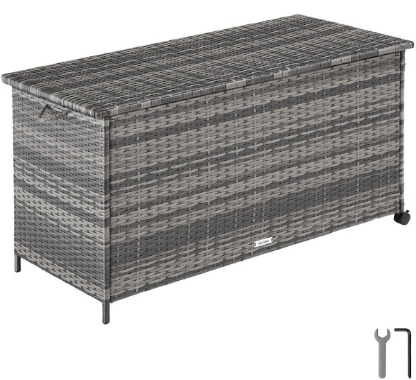 Tectake® Contenitore per cuscini Kuusamo 116 x 54 x 64 cm