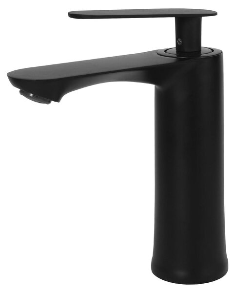 Miscelatore monocomando nero per bagno