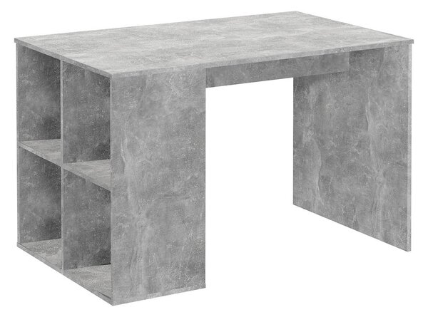 Scrivania FMD con ripiano 117×73×75 cm look cemento