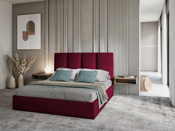 Letto Pyla in velluto Matt Velvet – 180x200 cm