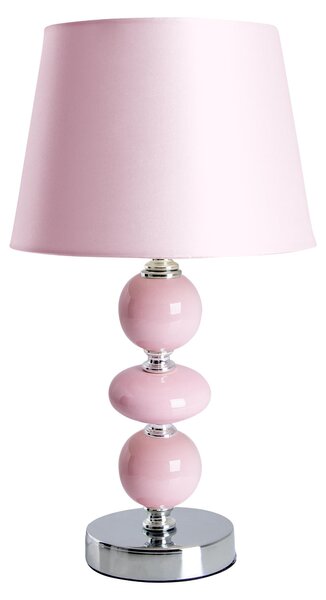 Lampada da tavolo Araga E14 Ø20cm rosa/salmone