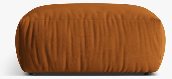 Pouf Chris in tessuto effetto lino – 85x100 cm