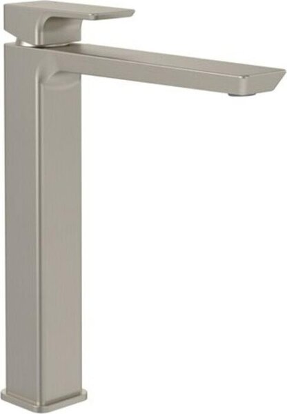 V&B Miscelatore monocomando per lavabo Subway 3.0 rialzato, senza scarico, nichel spazzolato nero