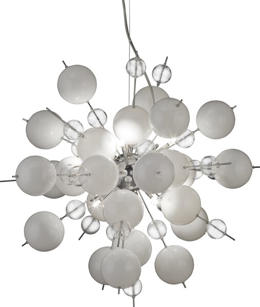 Näve 7026423 Lampada a sospensione - sfera di vetro ; Portalampada: G9 ; Colore: Trasparente